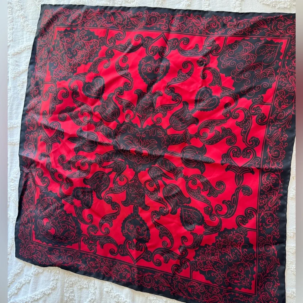 Dior Red Scarf